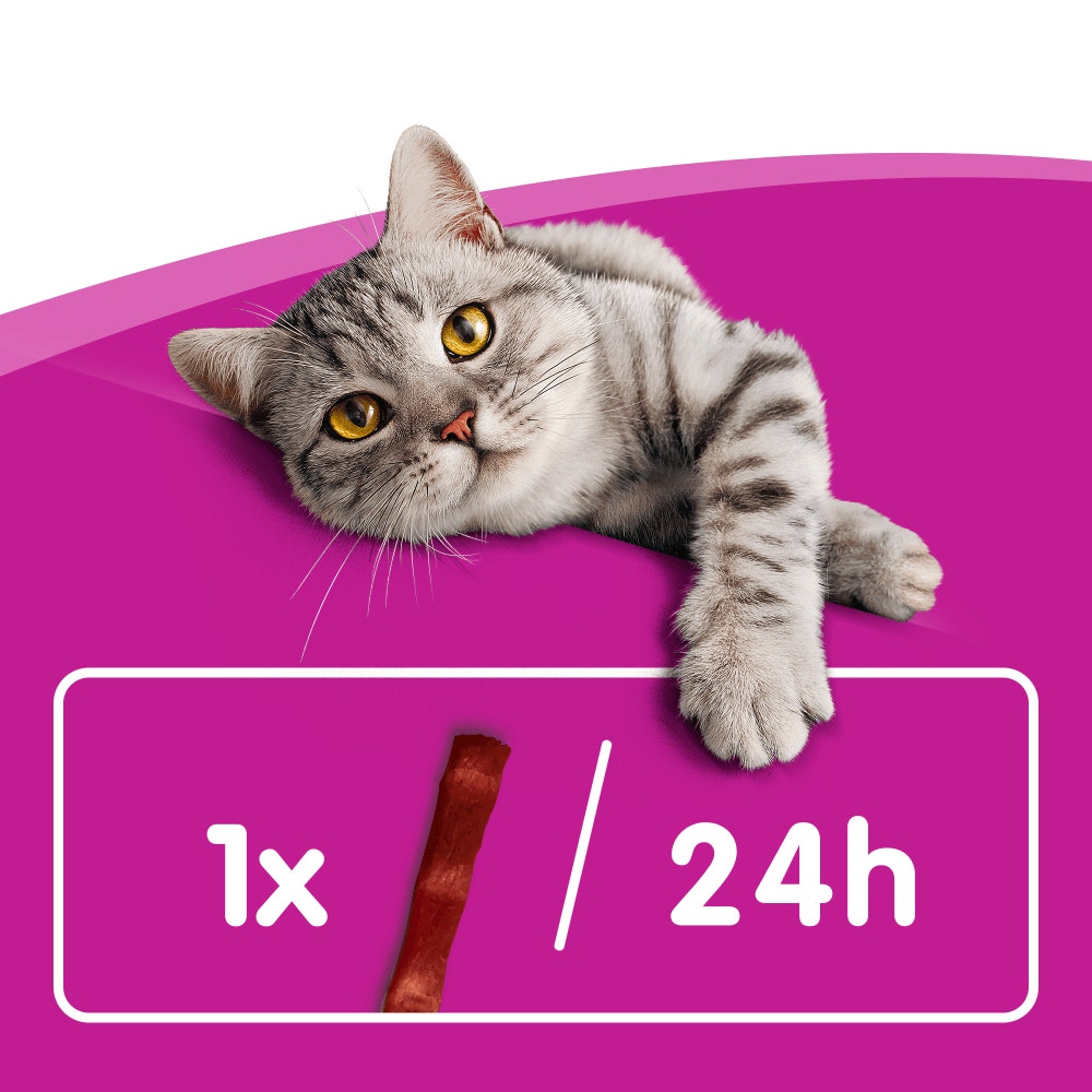 WHISKAS® Sticks Au Poulet Friandises Pour Chat Adulte 3 x 6g - 4