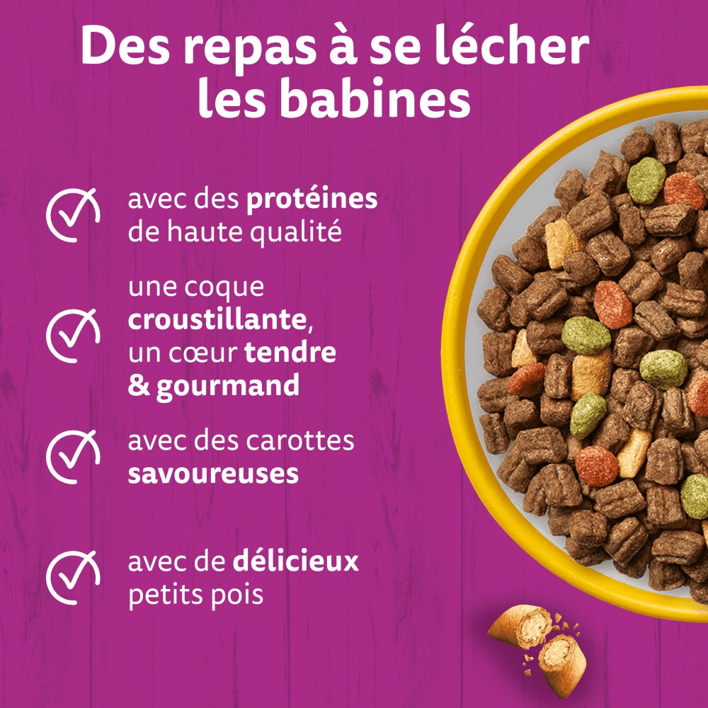 WHISKAS® Junior Croquettes Au Poulet Pour Chaton 1,4kg - 3